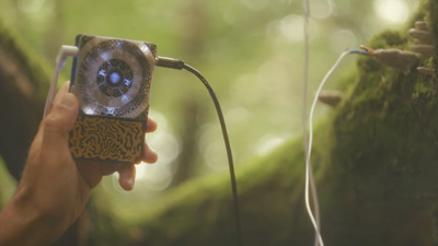 "Just clip on to a leaf and play": Instruo's Pocket Scion is a handheld biofeedback synthesizer that makes music from nature