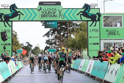 Tour of Britain Men: Back-to-back wins for Olav Kooij as he sears field on stage 2 and extends overall lead