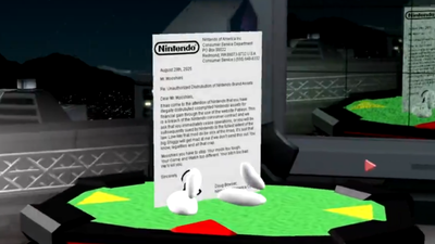 A Super Smash Bros. Melee modder has finally added the most powerful Nintendo character of all: a cease and desist notice