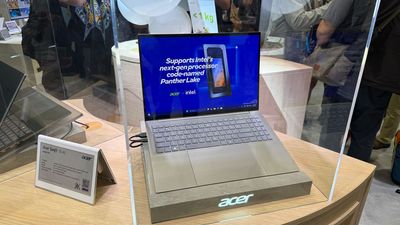 Intel Panther Lake breaks cover in Acer Swift 16 AI — company also touts world's largest trackpad with stylus support