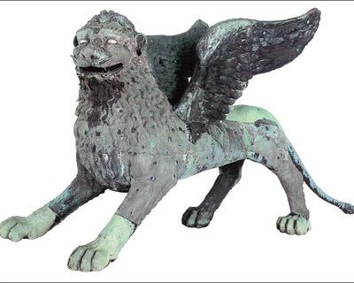 Venice’s Lion of St Mark’s Square was at least part made in China, study suggests