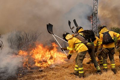 Climate change made heat and dryness that fueled Iberian wildfires 40 times more likely, study finds