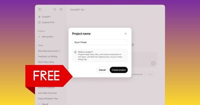 Free ChatGPT Users Can Now Use Projects