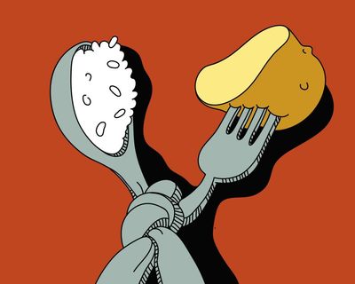 You be the judge: my boyfriend wants two types of potato with our meals, but I prefer rice. Should he compromise?