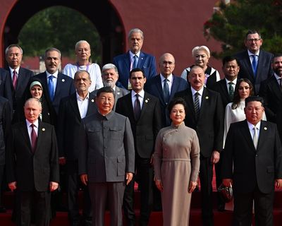 Daniel Andrews defends decision to attend China military parade alongside Vladimir Putin and Kim Jong-un