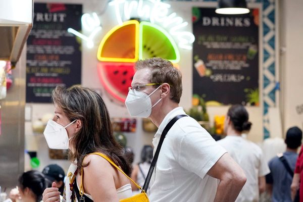 Covid surge hits California as officials urge people to start wearing masks again