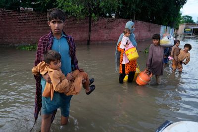 Half a million people forced to flee homes after flooding in Pakistan’s Punjab