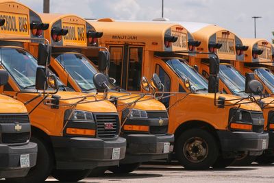 Moms' careers and personal time are hit hard by school drop-off demands, a poll finds