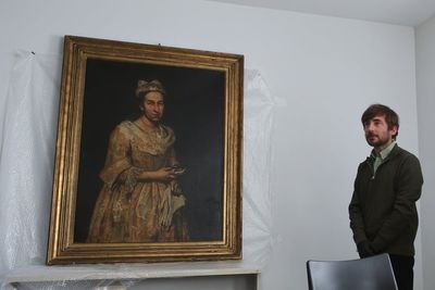 18th-century painting found after 80 years