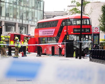Fifteen people taken to hospital after No 24 bus crashes in London
