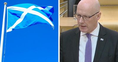 John Swinney responds to concerns 'Saltire being hijacked by far right'