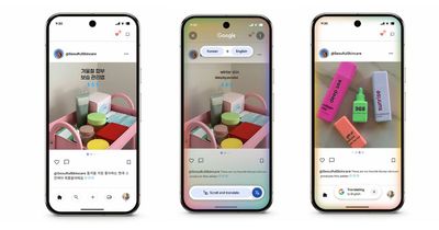 You Can Now Translate While Scrolling With Circle to Search