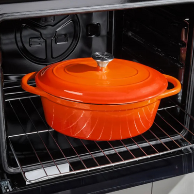 Lidl’s new casserole dish looks exactly like Le Creuset’s iconic Volcanic colourway – And it's under £30