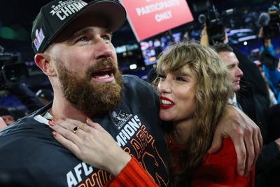 Travis Kelce on his engagement to Taylor Swift: ‘I got one more ring’