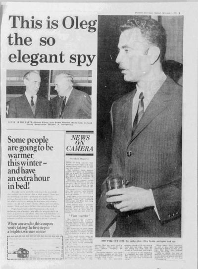 The Defector: KGB agent's defection after Soho drink drive arrest changed the shape of the Cold War