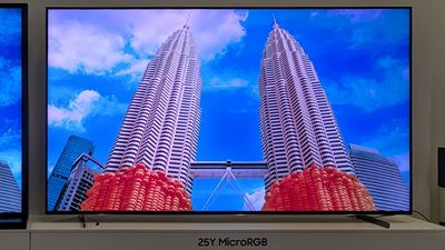 I saw Samsung's new Micro RGB TV in action –it's 115-inches of glare-free gloriousness