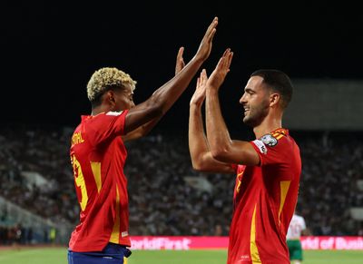 Spain thrash Bulgaria but Georgia test Turkiye in 2026 World Cup qualifiers