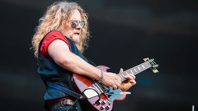 “I’m thinking, ‘I’m in trouble now…’ And then, Dickey goes, ‘No.’ I go, ‘What do you mean?’ ‘That’s not the good one. Go in the bedroom and grab the good one’”: Tesla’s Frank Hannon on borrowing one of Dickey Betts’ prized Gibson SGs