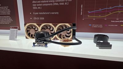 Noctua's first AIO liquid cooler delayed to Q2 2026, company reveals new roadmap — cooler was originally slated for a Q1 2026 release