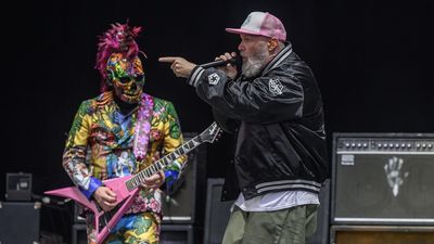 "Please don't put it on the internet!" Did Limp Bizkit just tease a new song in the funnest way ever?