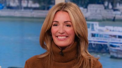 Cat Deeley's toffee-coloured roll neck knit is the cosiest way to welcome autumn
