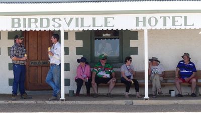 Check out, but the Birdsville Hotel never leaves you