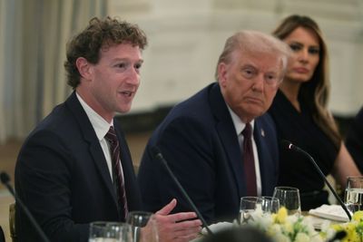 US Tech Titans Pay Hommage To Trump At White House Dinner