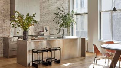 All the most stylish kitchens I am seeing right now have stainless steel countertops – but are they a good choice as well as an on-trend one?