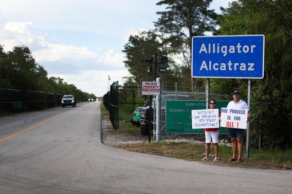 ‘Alligator Alcatraz’ immigration jail can stay open, appeals court says