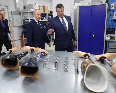 Russia is leader in prosthetic limbs thanks to Ukraine war, says Kremlin official
