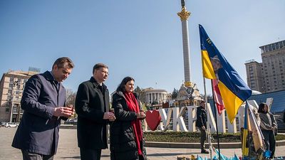 'We are open for business', says EU ambassador to Kyiv after Russian attack
