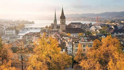Switzerland’s interactive foliage map reveals where to see the country’s peak autumn colours
