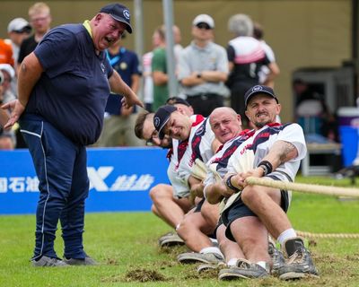 Rope hope: meet the 72-year-old heaving hard for England’s tug of war team