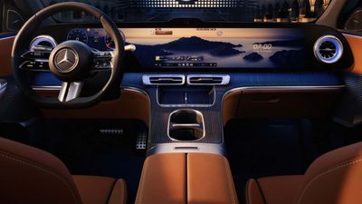 Mercedes Goes Full iPad With an All-Screen Dashboard