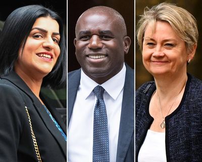 Lammy made deputy PM with Cooper as foreign secretary and Mahmood at Home Office – as it happened