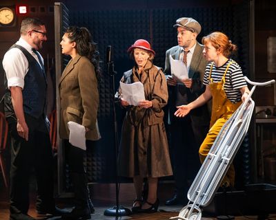 Haywire review – early history of The Archers inspires behind-the-mic farce