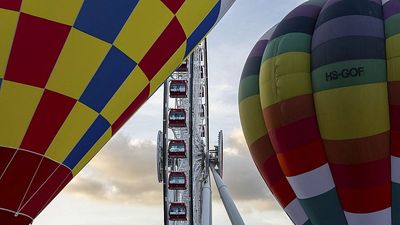 Hong Kong hosts first hot air balloon festival