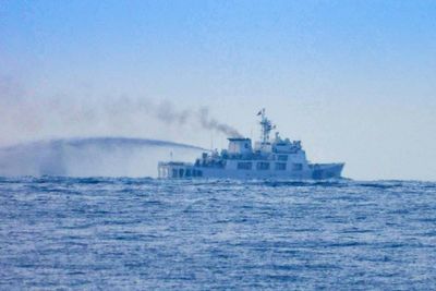 Philippine forces deliver supplies and personnel to disputed South China Sea shoal despite tensions
