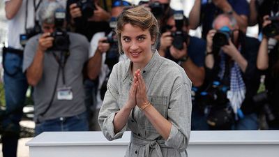French actress Adèle Haenel joins the Global Sumud flotilla to Gaza from Tunis
