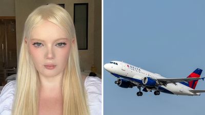 ‘I feel this sharp jab’: Woman gets on New York Delta flight with her service dog. Then she says a male flight attendant ‘put his hands on’ her