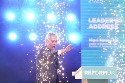 Rayner’s resignation shows this government is worse than the last, Farage declares in Reform conference speech