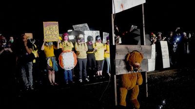 Pro-immigrant protestors clash with police, demand ‘beheading’ of ICE officers – but they refuse to stop