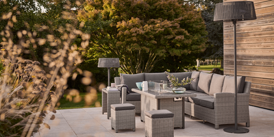 An Outdoor Heater the Size of a Table Lamp? This Compact Design Makes Your Garden Autumn-Proof, and Looks Good While Doing It