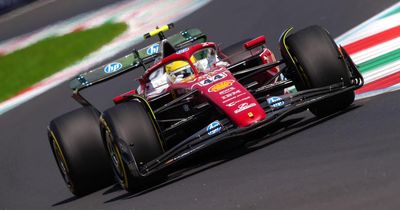 Lewis Hamilton leads Ferrari one-two in opening practice at Italian Grand Prix