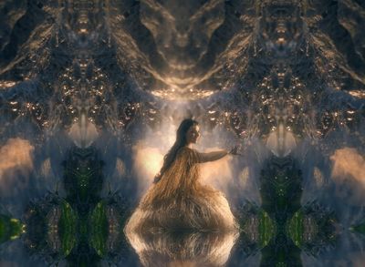 ‘Massive, cosmic, untethered’: Lisa Reihana’s hypnotic world shimmers in major survey