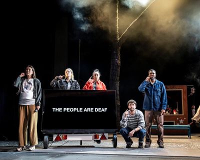 Deaf Republic review – a town under military occupation falls defiantly silent