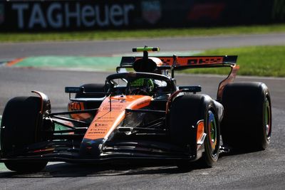 F1 Italian GP: Norris tops FP2 as Antonelli again causes a red flag