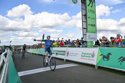 Romaine Gregoire moves into Tour of Britain lead after stage-four victory