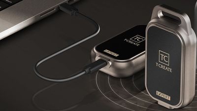 This external SSD is smaller than a credit card, and it's impossible to lose... in theory