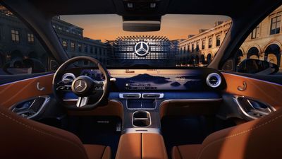 Mercedes-Benz's New GLC EV Has Its Biggest Screen Ever